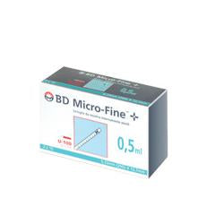 SIR.BD MICROF.0,5ML 100U  29GX30