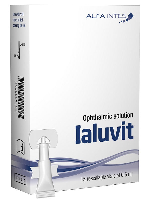 IALUVIT SOLUZ OFTALMICA 15FL