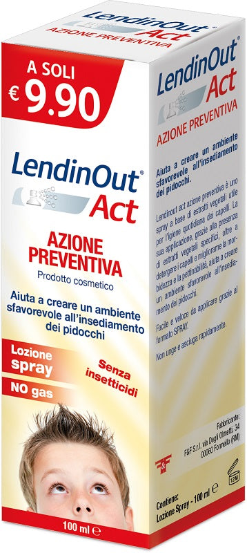 LENDINOUT ACT AZ.PREV.SPR  100ML