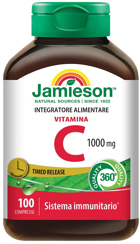 JAMIESON VIT C 1000 TIMED 100CPR
