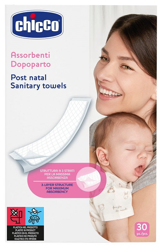 C.ASSORBENTI P/PARTO   1143 30PZ