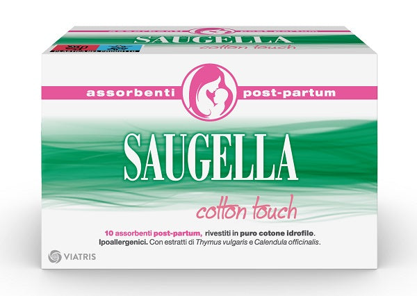 SAUGELLA ASSOR.COT.P/PARTO   X10