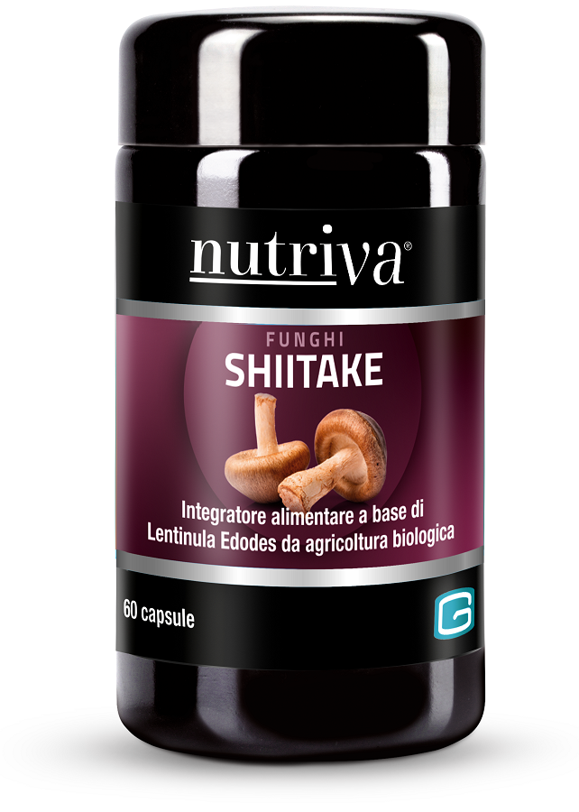 NUTRIVA SHITAKE INT. 60CPS 621MG
