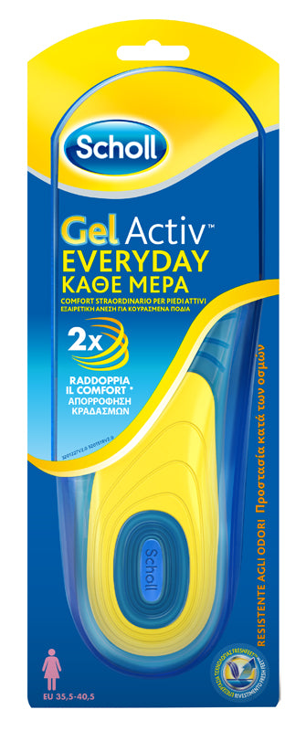 SCHOLL GEL ACTIV EVERYDAY D