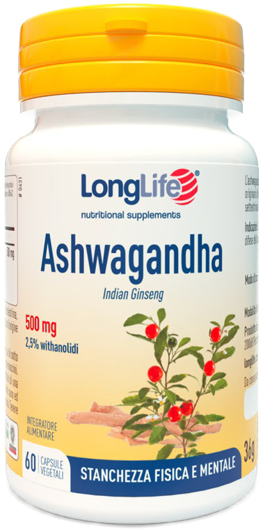 LONGLIFE ASHWAGANDHA 60CPS