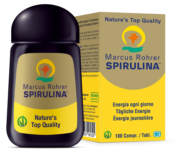 SPIRULINA MARCUS ROHRER   180CPR