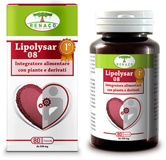 LIPOLYSAR 08 INTEGR.  80CPS500MG