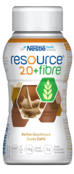 RESOURCE 2,0+FIBRE CAFFE   200ML