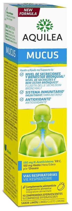AQUILEA MUCUS 15CPR EFFERV 90G