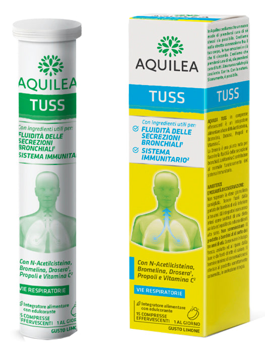 AQUILEA TUSS EFFERVESCENTE 15CPR