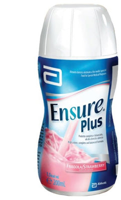 ENSURE PLUS FRAGOLA      4X200ML