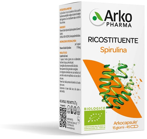 ARKOCAPSULE SPIRULINA BIO  45CPS