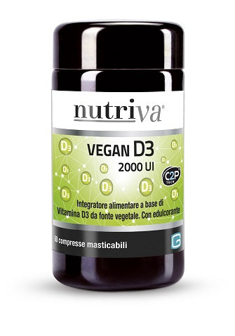 NUTRIVA VEGAN D3 2000UI    60CPR
