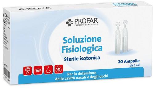 PROFAR SOLUZ.FISIOL.      20F5ML