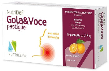 NUTRIDEF GOLA&VOCE ARANC. 20PAST