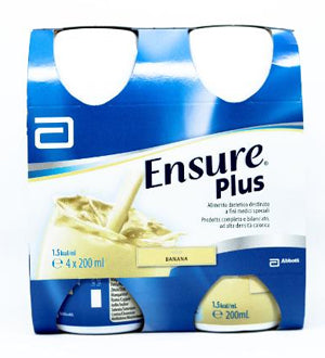 ENSURE PLUS BANANA       4X200ML