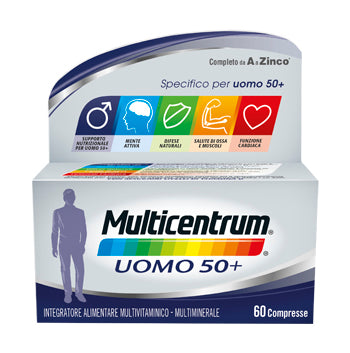 MULTICENTRUM UOMO 50+      60CPR