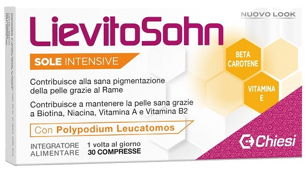 LIEVITOSOHN SOLE INTENSIVE 30CPR