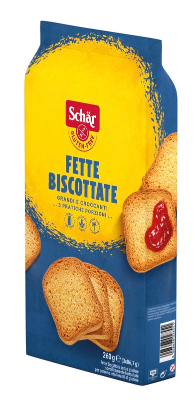 SCHAR FETTE BISCOTTATE  S/GL260G
