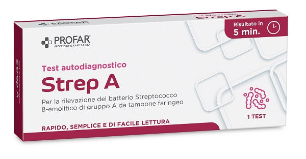 PROFAR TEST STREPTOCOCCO 1PZ