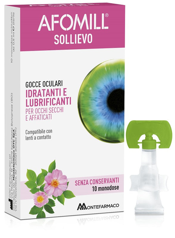 AFOMILL SOLLIEVO OCCHI GTT 10FLE
