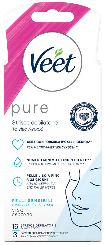 VEET STRISCE DEPIL.VISO     16PZ