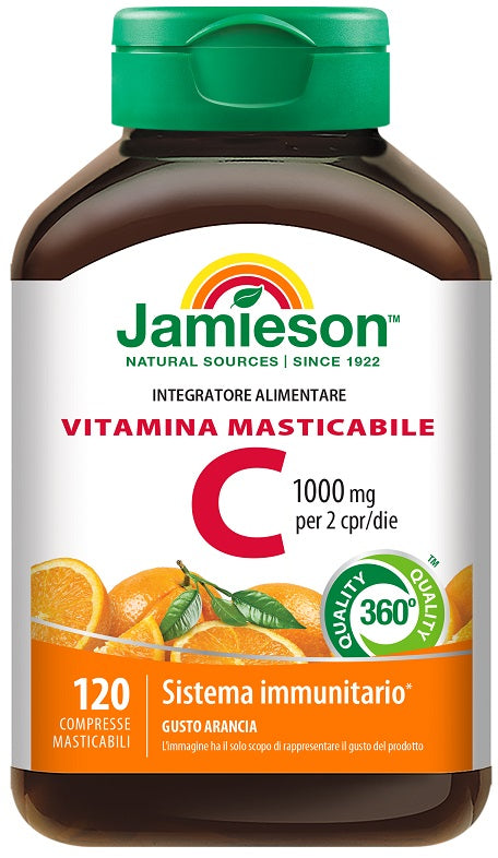 JAMIESON VIT C 1000 MAST. 120CPR