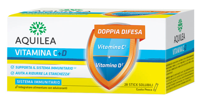 AQUILEA VITAMINA C+D  28BS STICK