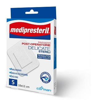 MEDIPRESTERIL POSTOP. 10X12CM X5