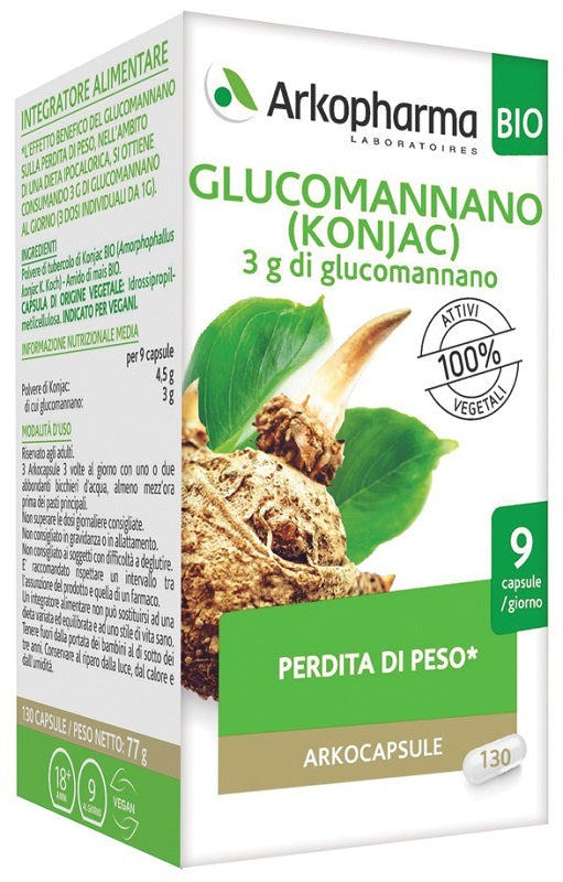 ARKOCAPSULE GLUCOMANNANO  130CPS