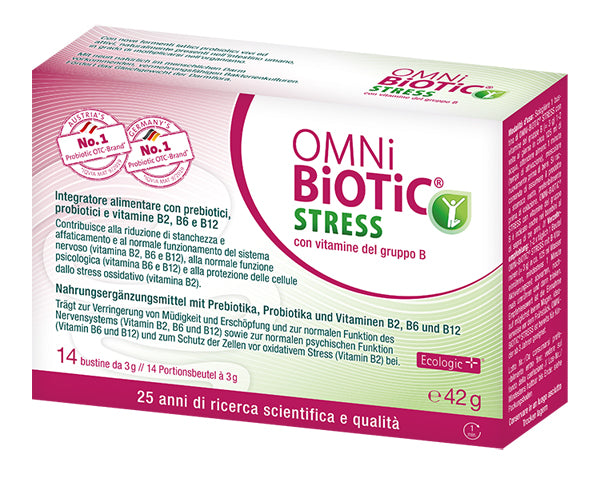 OMNI BIOTIC STRESS VIT B    14BS