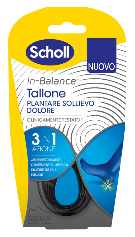 SCHOLL PLANTARE TALLONE M    2PZ