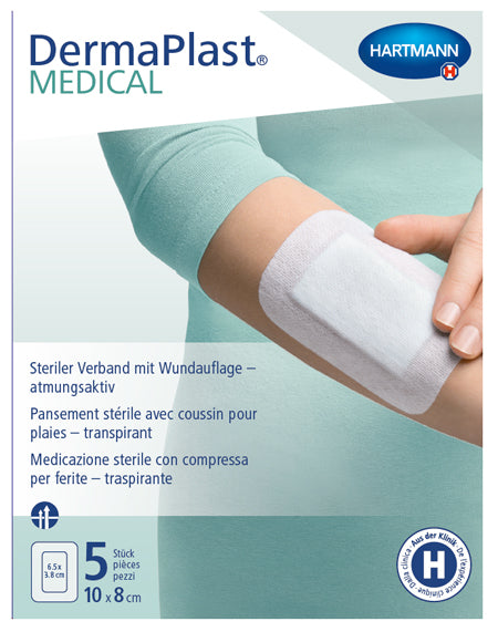 DERMAPLAST POSTOP.     10  X8X 5