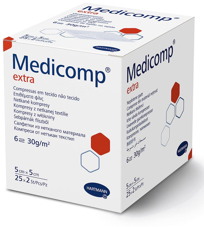 MEDICOMP EX.CPR TNT    5X5 X50PZ