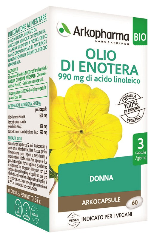 ARKOFARM OLIO ENOTERA BIO  60CPS