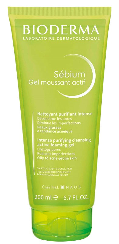 SEBIUM GEL MOUSSANT ACTIF  200ML