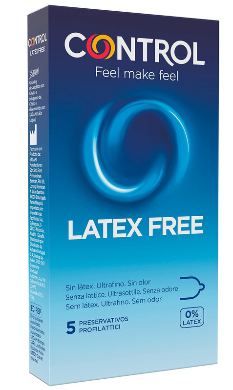 CONTROL NEW LATEX FREE       X 5
