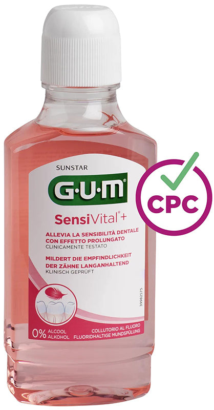GUM SENSIVITAL+ COLLUT.    300ML