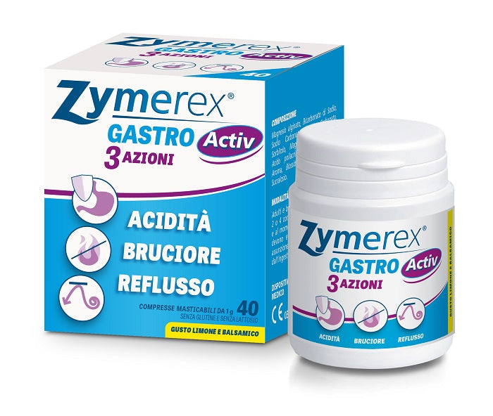 ZYMEREX GASTRO ACTIV 3 AZ. 40CPR