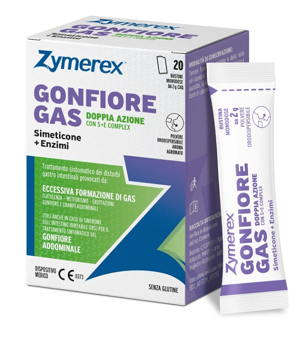 ZYMEREX GONFIORE GAS DOPPIA AZ
