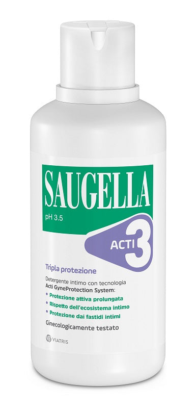 SAUGELLA ACTI3 DET.INTIMO  500ML