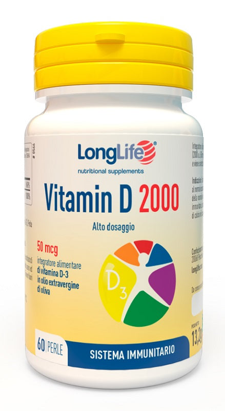 LONGLIFE VITAMIN D2000UI   60PRL