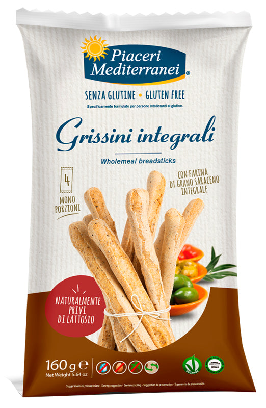 PIACERI MED.GRISSINI INTEGR.160G