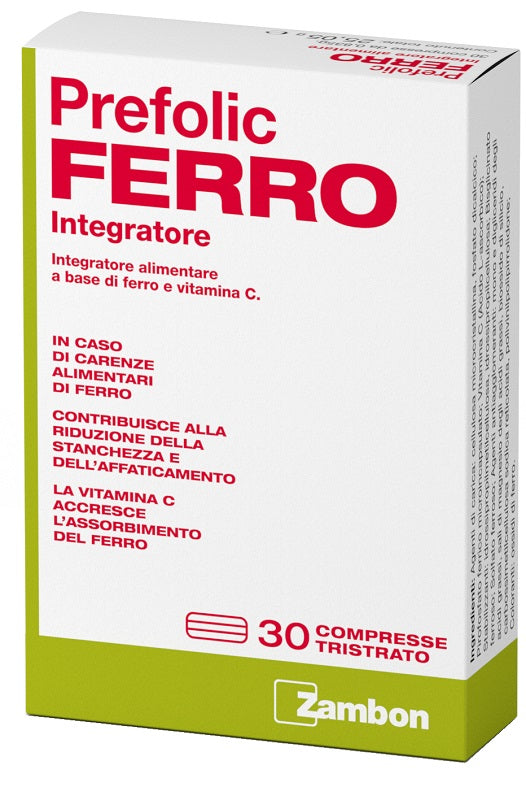PREFOLIC FERRO             30CPR