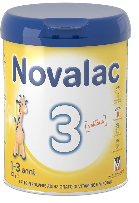 NOVALAC 3 VANIGLIA          800G