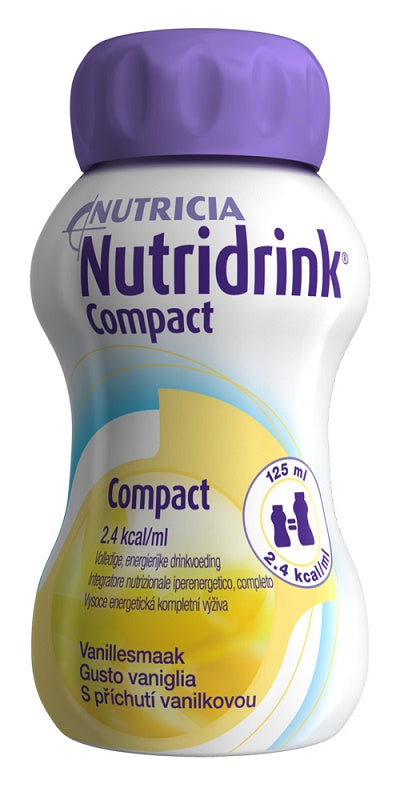 NUTRIDRINK COMPACT VAN.  4X125ML