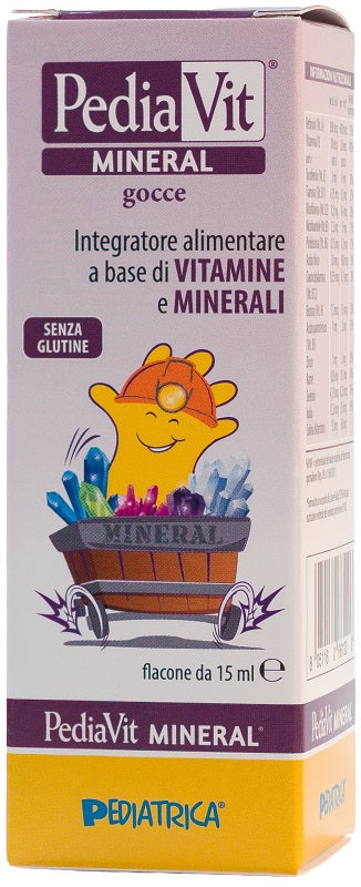 PEDIAVIT MINERAL GOCCE 15ML