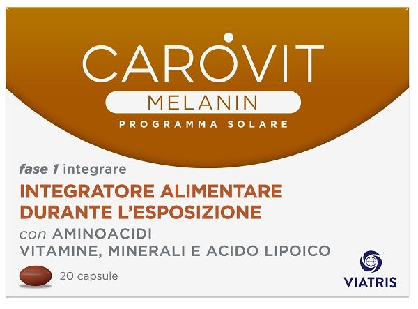 CAROVIT MELANIN SOLARE     20CPS