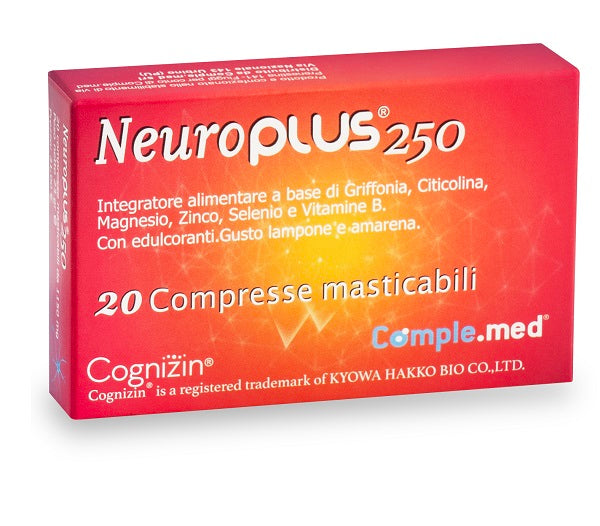NEUROPLUS 250 MASTICABILI  20CPR