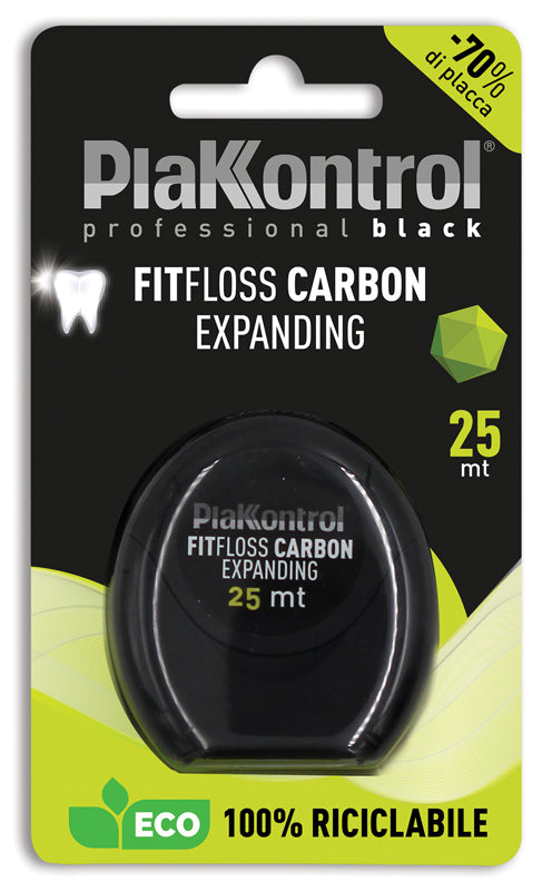 PLAKKONTROL FITFLOSS CARBON 25MT